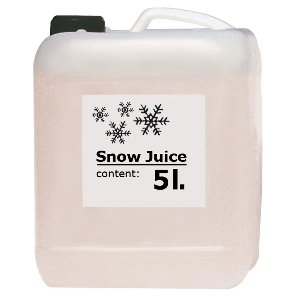 ADJ Snow Juice Жидкость для генератора снега, готовая к применению 5л (новая)