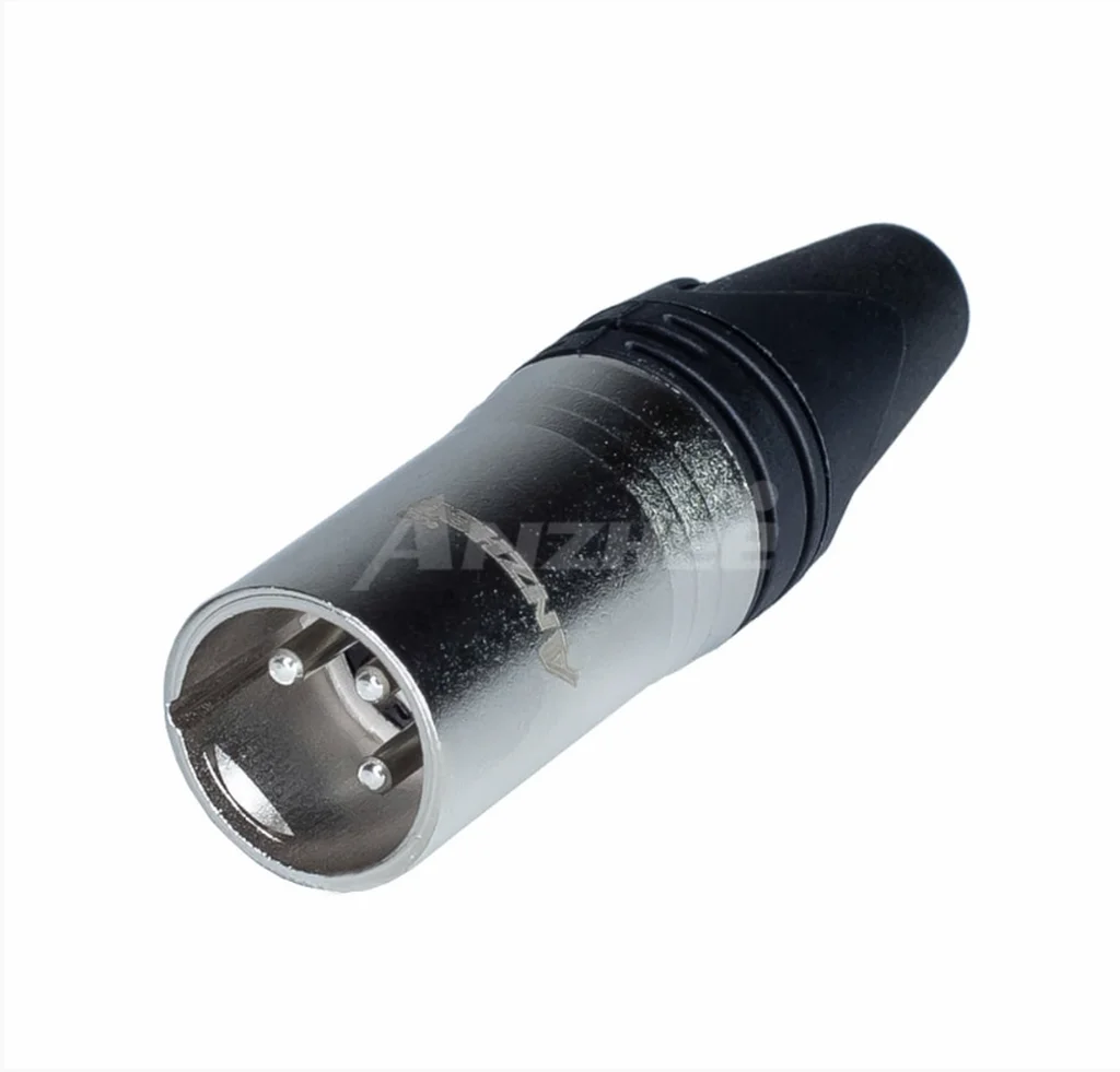 Anzhee XLR-M SILVER  Разъем XLR "папа"