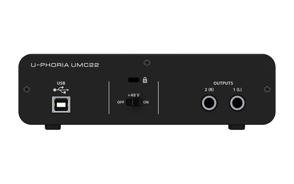 Аудиоинтерфейс Behringer UMC22, фото №2