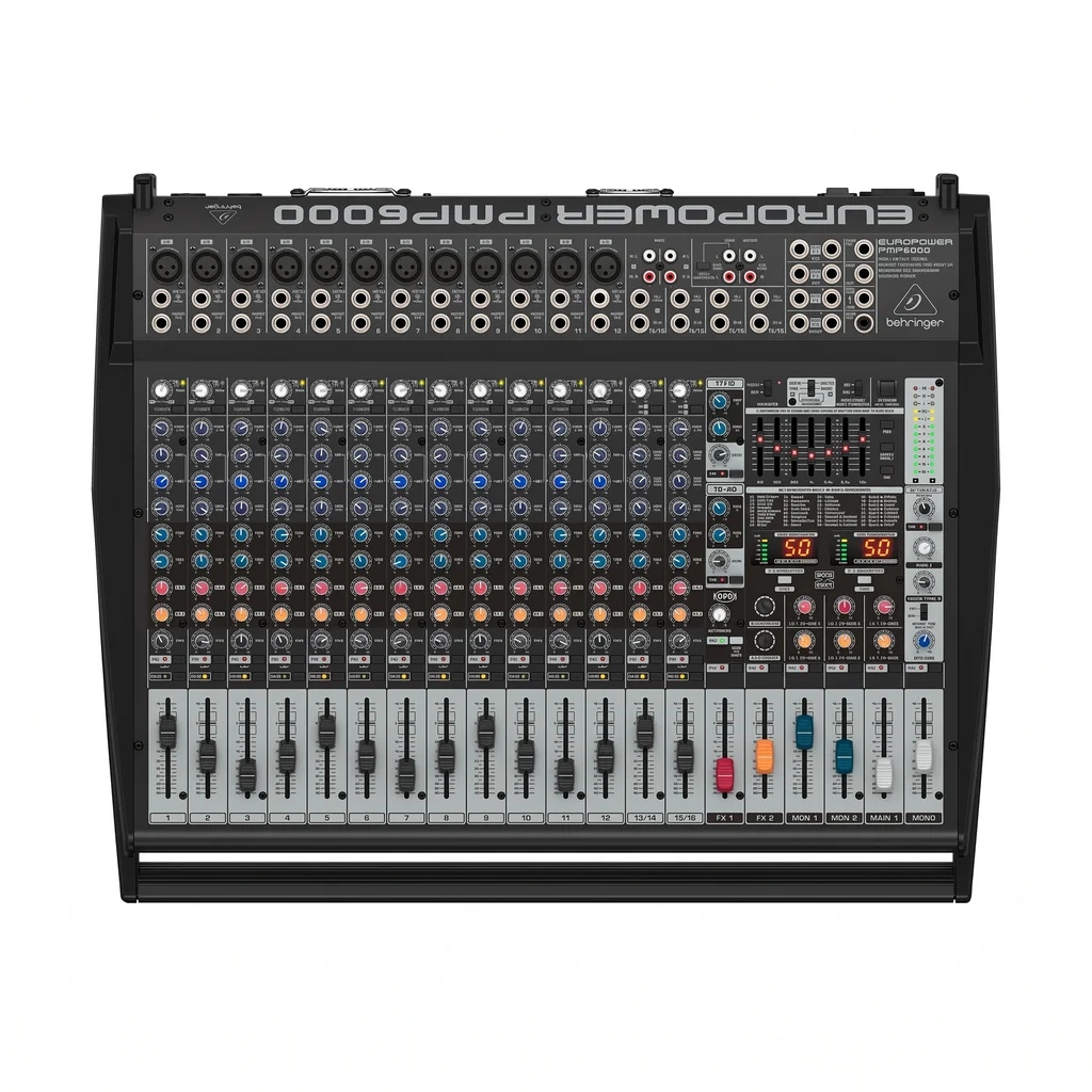 Behringer PMP6000 Микшер-усилитель, фото №3