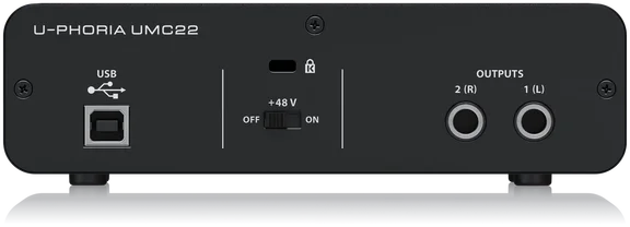 Behringer U‑Phoria UMC22 USB‑аудиоинтерфейс - 2