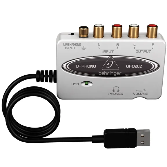 Behringer UFO202 USB‑аудиоинтерфейс с фонокорректором - 0