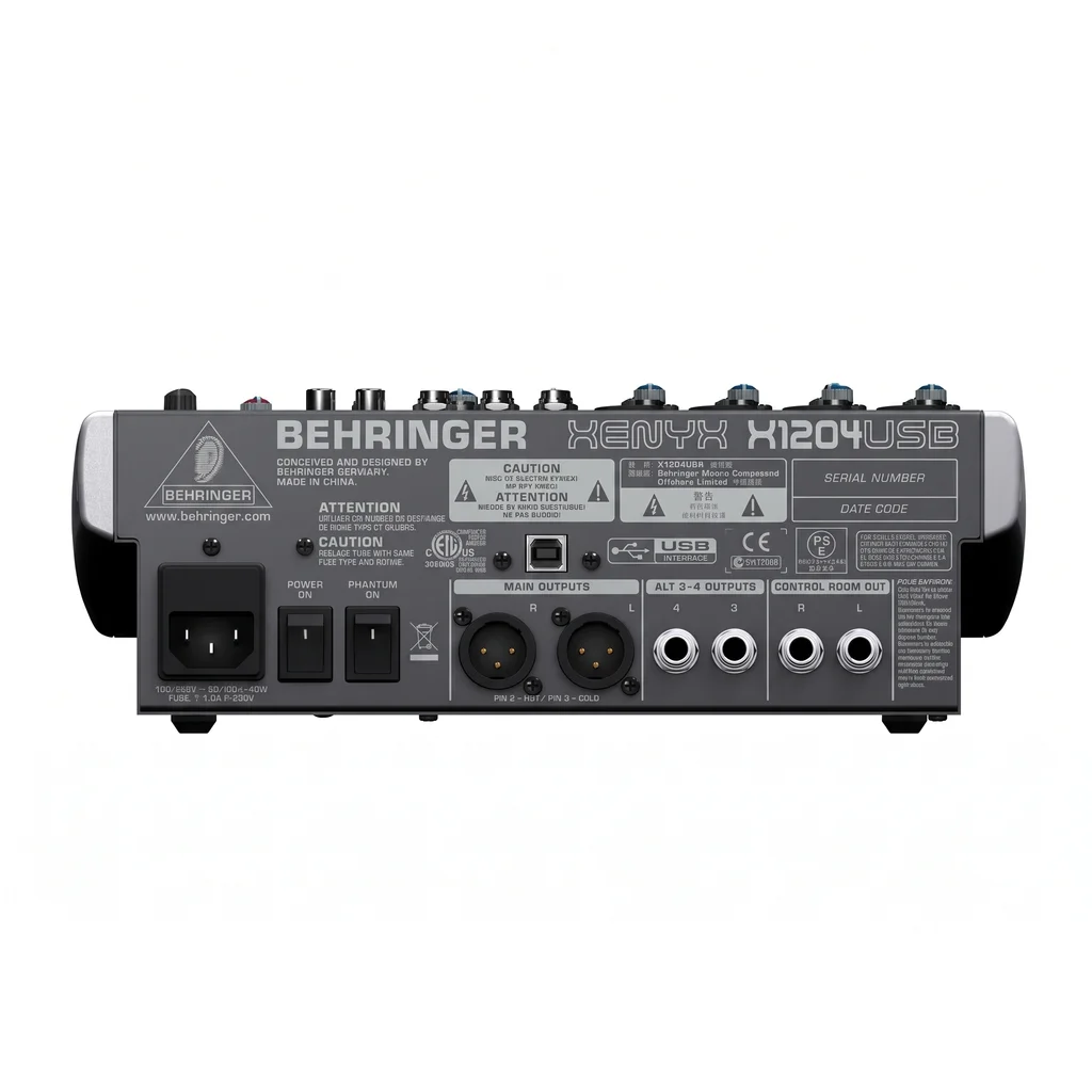 Behringer Xenyx X1204USB Микшерный пульт, фото №2