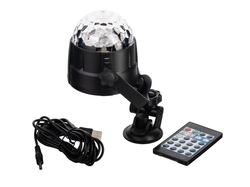 Bi Ray MM005U Светодиодный эффект, «диско-шар», мини, 4*1Вт, фото №1
