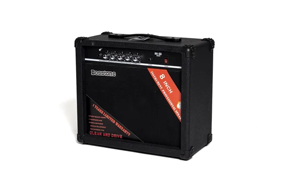 Bosstone BA-30W Black Комбоусилитель для бас гитары, 30 Ватт