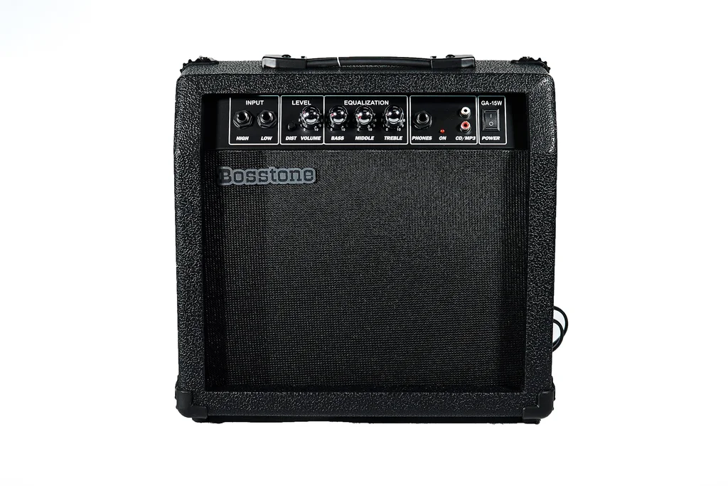 Bosstone GA-15W V.2 Black Комбо гитарный, 15 Вт