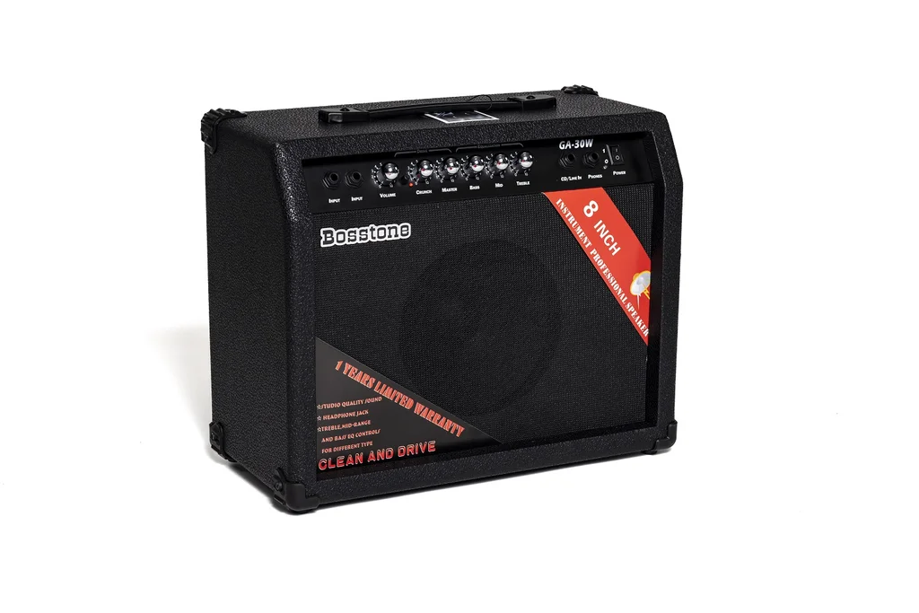 Bosstone GA-30W Black Комбо гитарный, 30 Вт