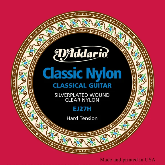 D`Addario EJ27H CLASSIC Струны для классической гитары нейлоновые Student Hard