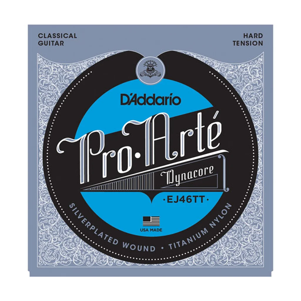 D'Addario EJ46TT - струны для классической гитары, сильное натяжение, оплётка-титан