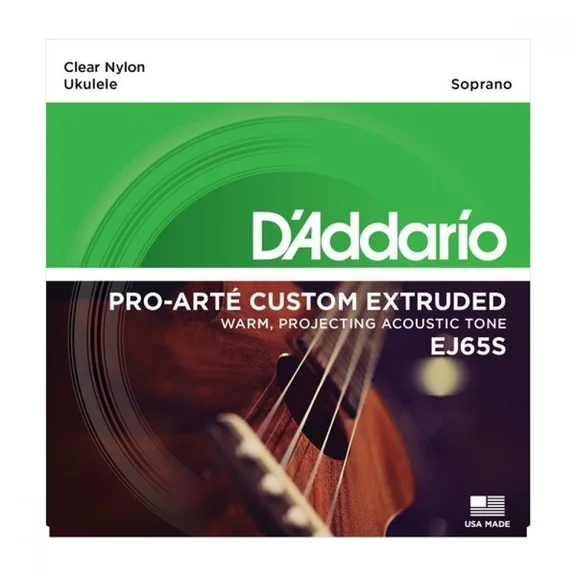 D'Addario EJ65S Pro-Arte Custom Extruded Комплект струн для укулеле сопрано