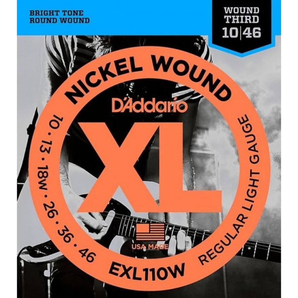 D'ADDARIO EXL110W XL Nickel Wound Струны для электрогитары 10-46