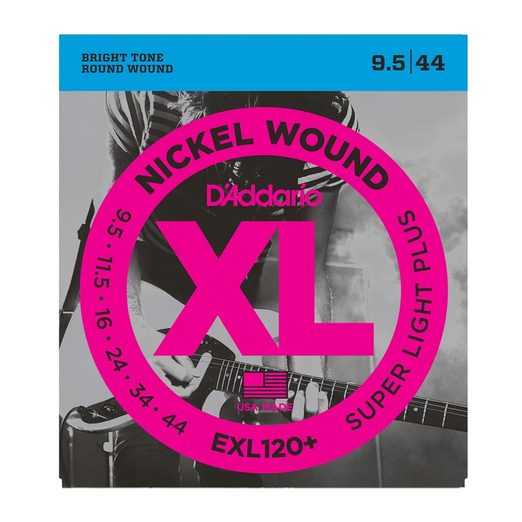 D'Addario EXL120 струны для электрогитары, Super Light, никель, 9-42