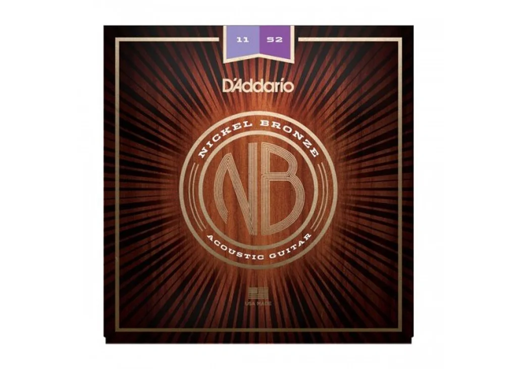 D'Addario NB1152 - струны для акустической гитары,Custom Light, 11-52