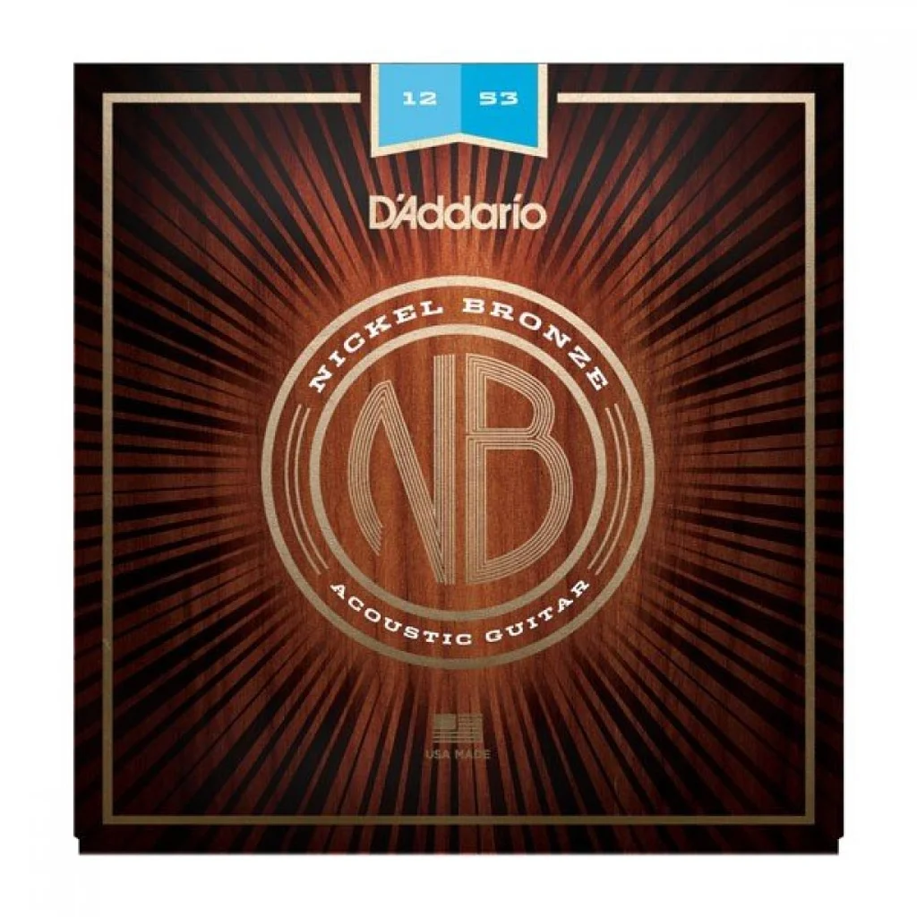 D'Addario NB1253 - струны для акустической гитары,Light, 12-53