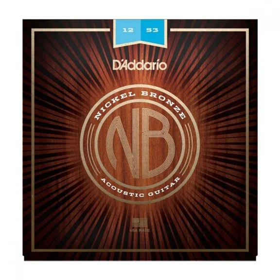 D'Addario NB1253 - струны для акустической гитары,Light, 12-53