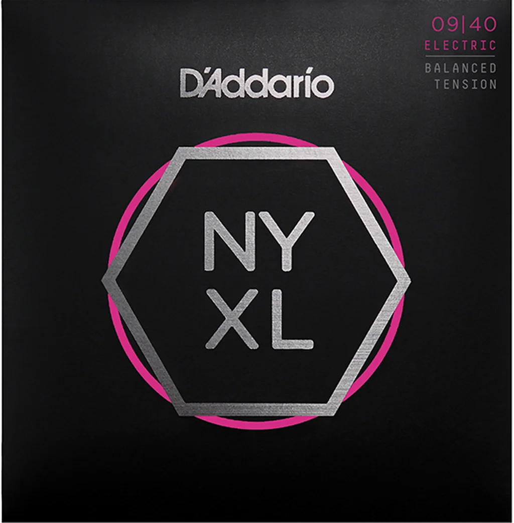 D'Addario NYXL0940BT NYXL Комплект струн для электрогитары, 09-40