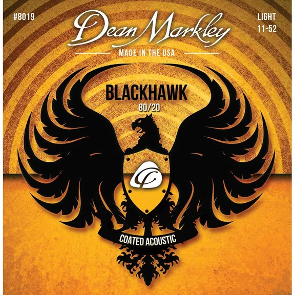 Dean Markley DM8019 Blackhawk 80/20 Комплект струн для акустической гитары