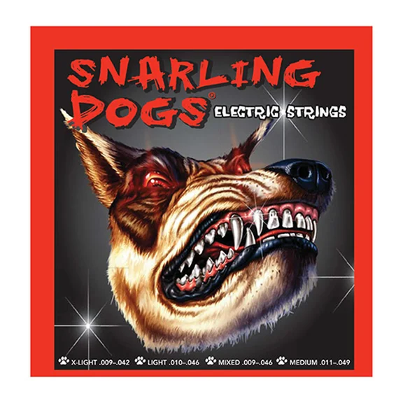 Dogs SDN10 Комплект струн для электрогитары, никелированные, 10-46, Snarling Dogs
