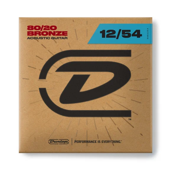 Dunlop DAB1254 Комплект струн для акустической гитары, 12-54 - 1