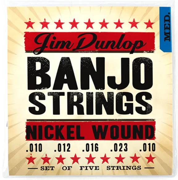 Dunlop DJN1023 Комплект струн для 5-струнного банджо 10-23 - 1