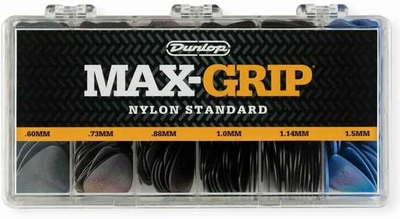 Dunlop Max-Grip Nylon Standard Медиаторы нейлоновые, стандартная форма - 0
