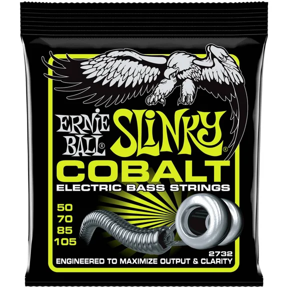 Ernie Ball 2732 струны для бас-гитары Cobalt  Bass Regular Slinky (50-105)