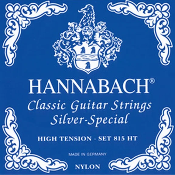 Hannabach 815HTDURABLE Blue SILVER SPECIAL Комплект струн для классической гитары нейлон