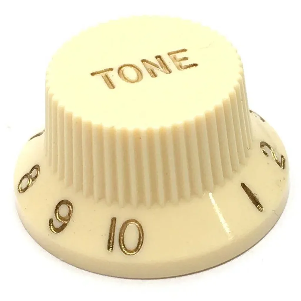 Hosco KI-240TI Ручка потенциометра, Tone, кремовый, дюймы