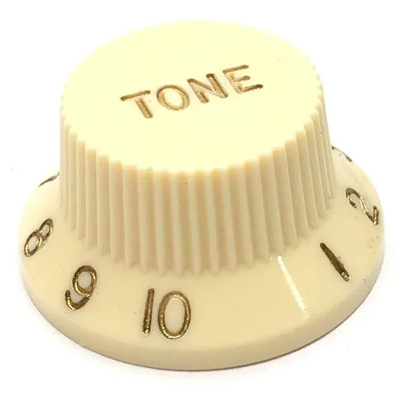 Hosco KI-240TI Ручка потенциометра, Tone, кремовый, дюймы