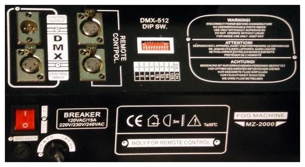 Involight FM2000DMX Генератор дыма, фото №1