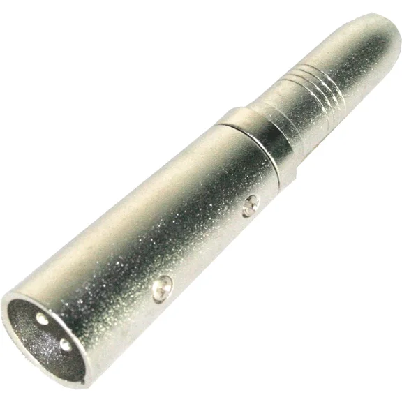Invotone AD340 - переходник 3P XLR папа - 6.35мм моно Джек мама