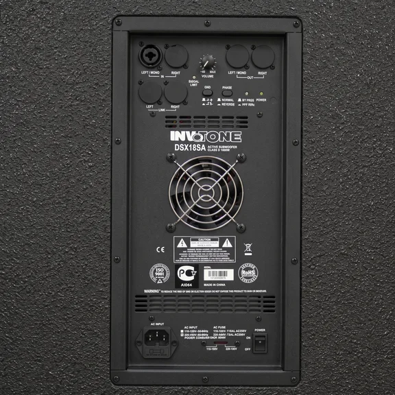 Invotone DSX18SA Cабвуфер активный - 1