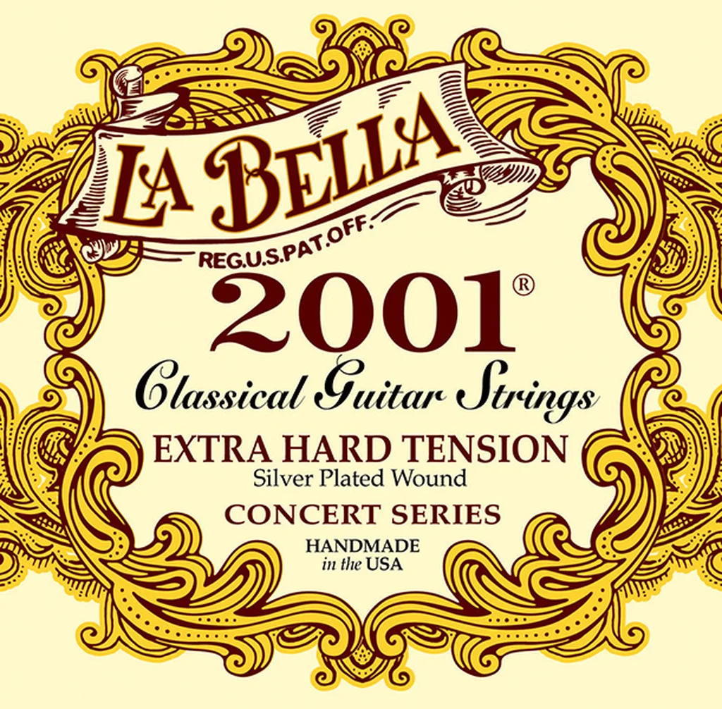La Bella 2001EH 2001 Extra Hard Комплект струн, очень сильное натяжение