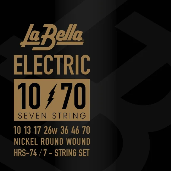 La Bella HRS-74 Hard Rockin Steel Комплект струн для 7-ми струнной электро-гитары.