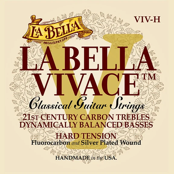 La Bella VIV-H Vivace Комплект струн для классической гитары