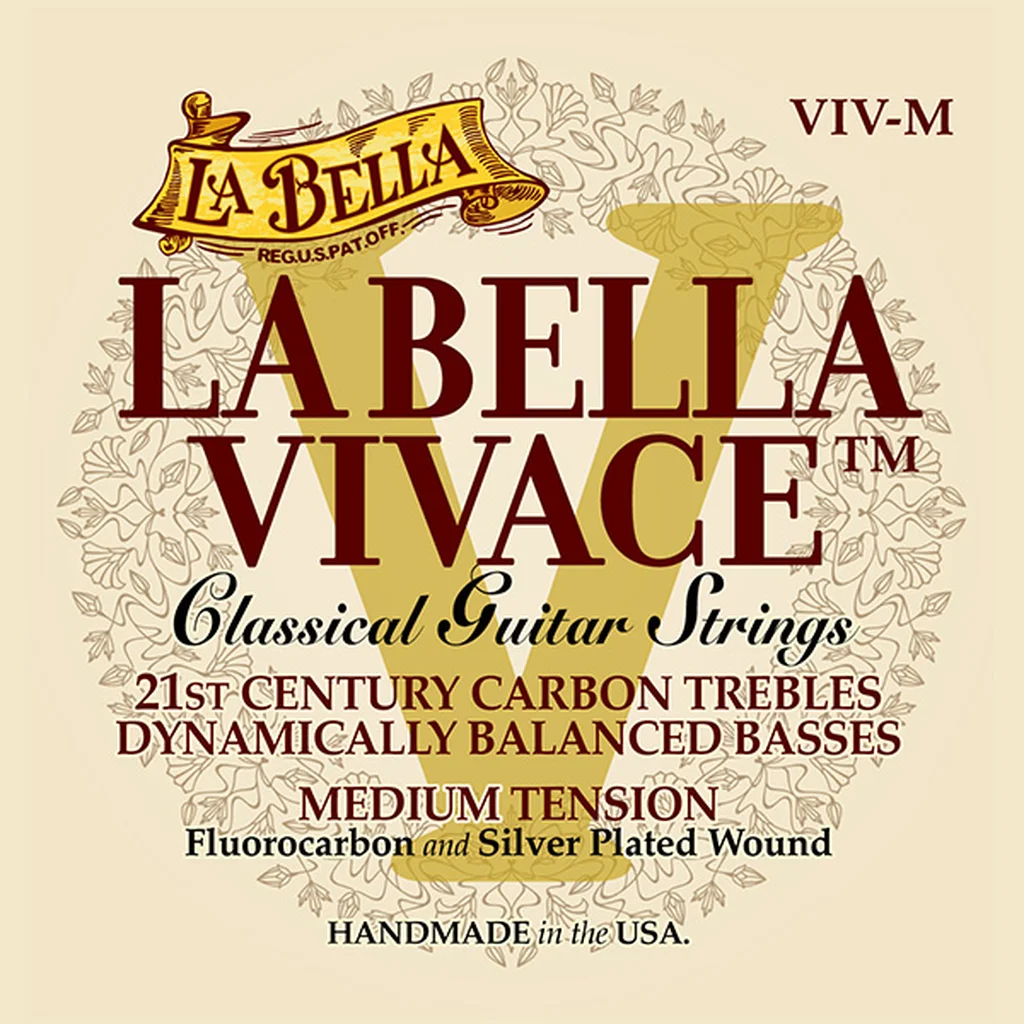 La Bella VIV-M Комплект струн для классической гитары
