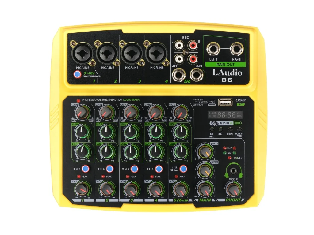LAudio B6 Микшерный пульт аналоговый, 6 каналов