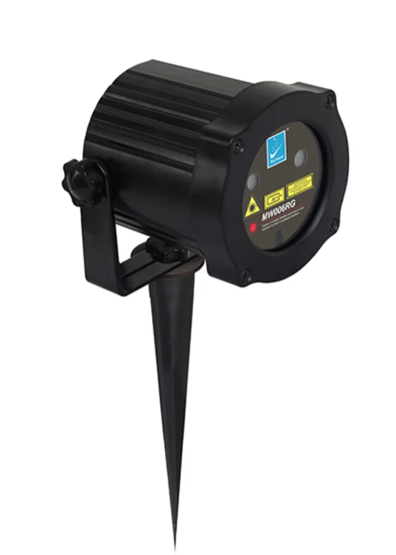 Лазерный проектор Big Dipper MW006RG, красный+зеленый, водонепроницаемый