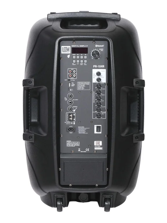 Leem PR-15HR Акустическая система с 2 микрофонами, аккумуляторная, 140Вт - 4
