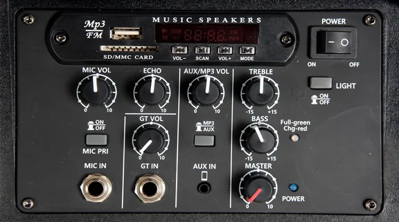 Leem PR-6 Акустическая система,портативная на колесах с аккумулятором - 4