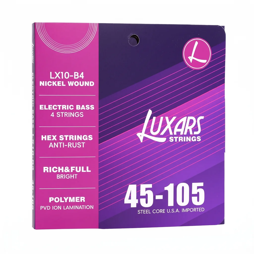 Luxars LX10‑B4 Струны для бас‑гитары