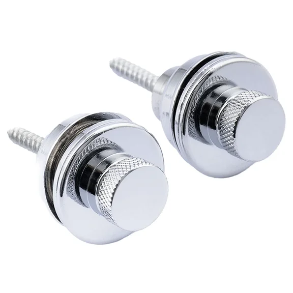 Musiclily M186-2 Крепление ремня с блокировкой, хром, 2шт,