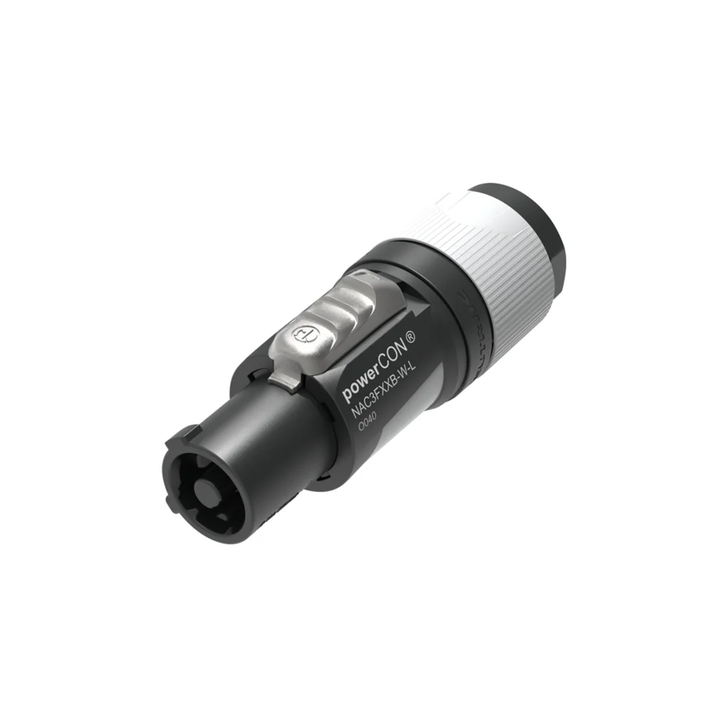 Neutrik NAC3FXXB-W-L Разъем PowerCon кабельный, выходной (серый)
