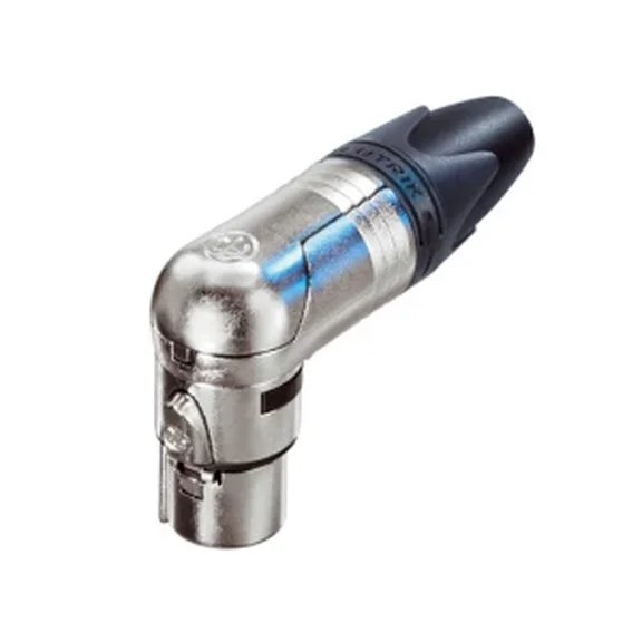 Neutrik NC3FRX Разъем кабельный XLR female угловой - 0