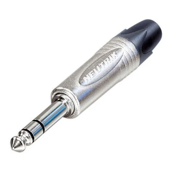 Neutrik NP3X, кабельный разъем phone jack 1/4 мм, стерео на кабель 4-7мм