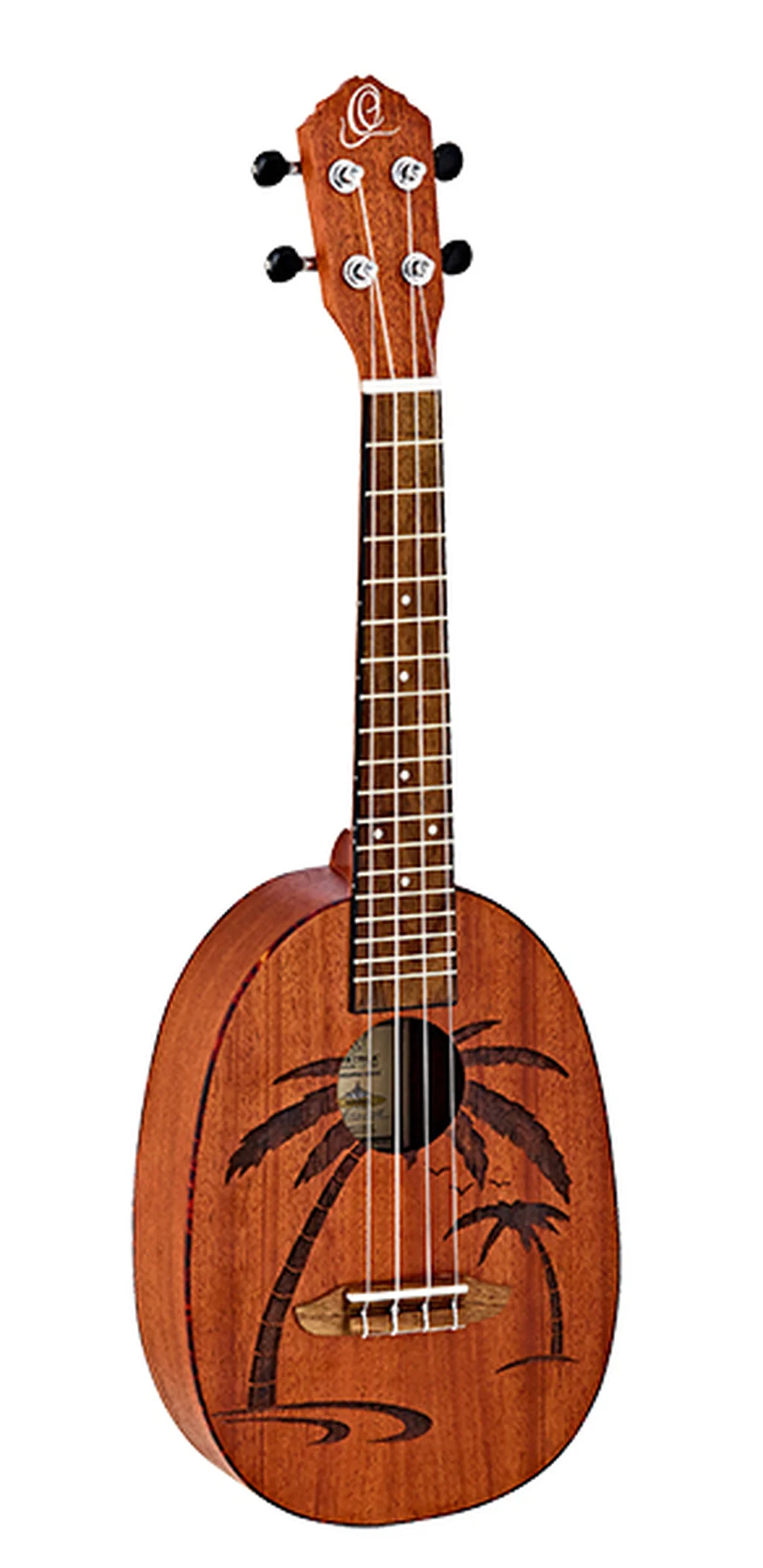 Ortega RUPA5MM-E Pineapple Series Укулеле концертный со звукоснимателем, ананас
