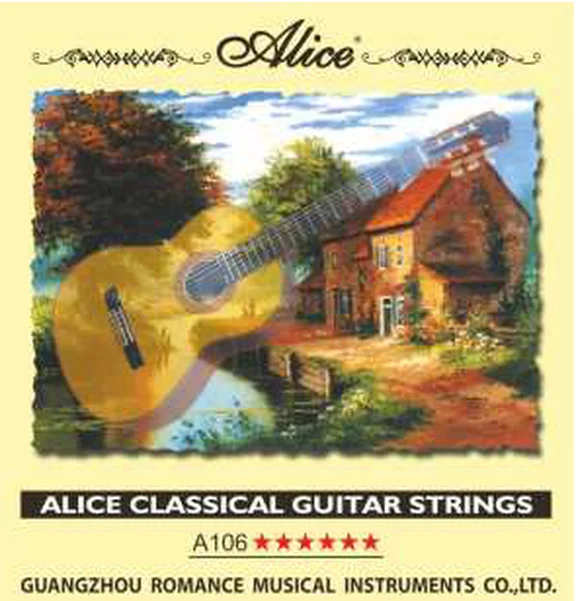 Отдельная струна Alice AC106-H-6, №6, диаметр 0.044 нейлон