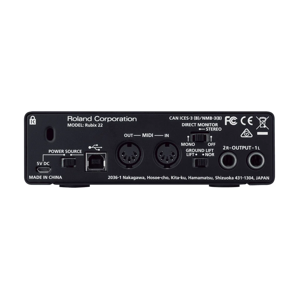 ROLAND Rubix22 USB-аудиоинтерфейс, фото №3