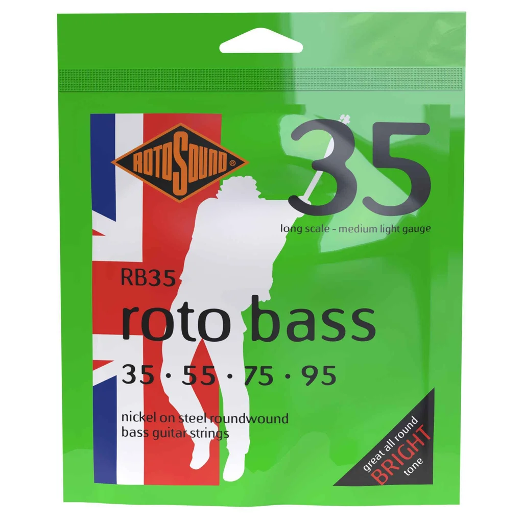 ROTOSOUND RB35 NICKEL 35 55 75 95  Струны для басс-гитары гитары  35-95