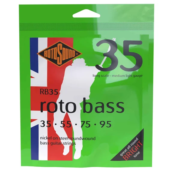 ROTOSOUND RB35 NICKEL 35 55 75 95  Струны для басс-гитары гитары  35-95